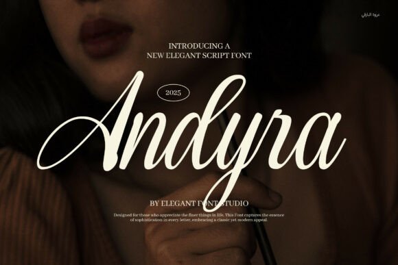 Andyra: A Modern Calligraphy Script for Editorial Elegance