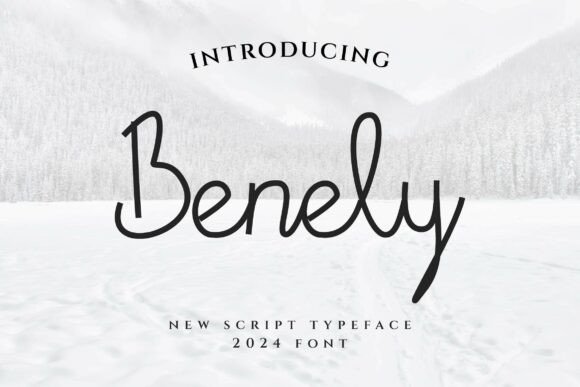 Bring Elegance to Your Creations with Benely Font