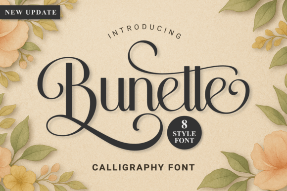 Bunette: A Modern Calligraphy Script Font for Elegant Web Design