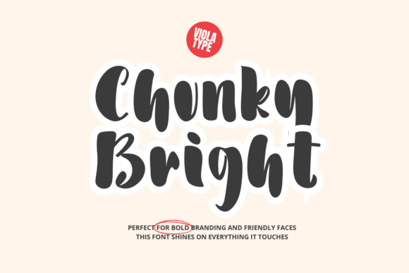 Chunky Bright: A Bold Font for Creative Web Design