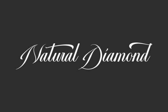 Elevate Your Brand with Natural Diamond: A Premium Script Font