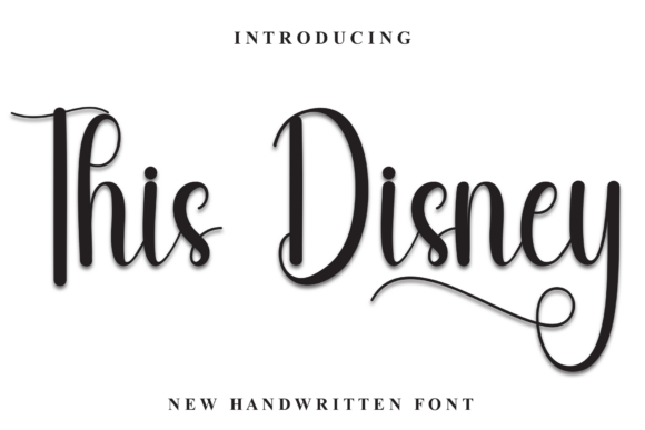 Elevate Your Editorial Design with This Disney Font