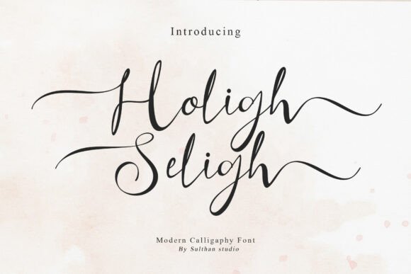 Enhance Your Brand with Holigh Seligh Font