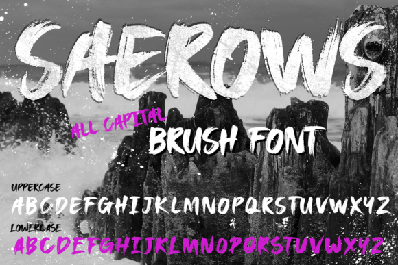 Enhance Your Campaigns with Searows: A Bold and Edgy Typeface