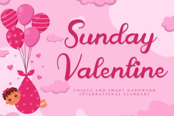 Enhance Your Web Design with Sunday Valentine Font