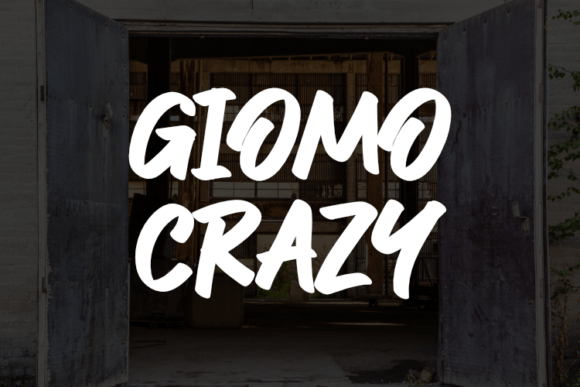Giomo Crazy: A Versatile Script Font for Editorial Flair