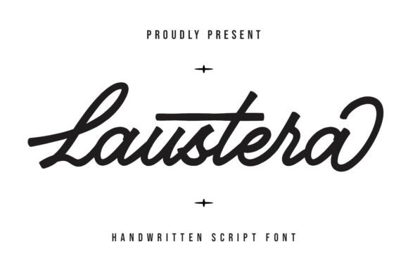 Laustera: A Timeless Handwritten Font for Editorial Design