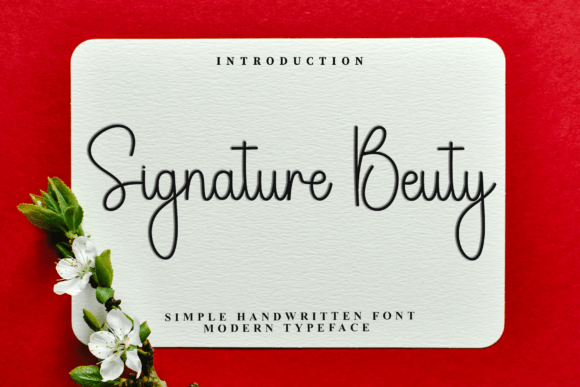 Signature Beauty: A Graceful Script for Elegant Projects