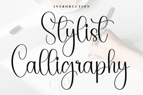 Stylist Calligraphy: A Font for Elegant Editorial Design