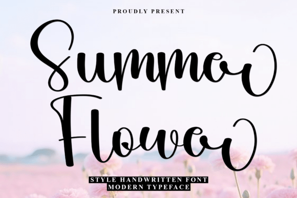 Summer Flower: A Versatile Script Font for Web Design