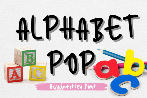 Transform Your Brand with Alphabet Pop Font