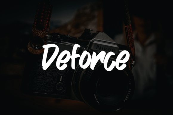 Transform Your Brand with Deforce: A Versatile Font for Business