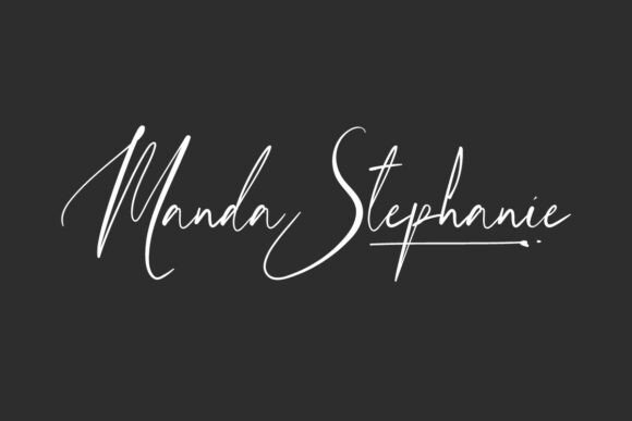Transform Your Brand with Manda Stephanie Font