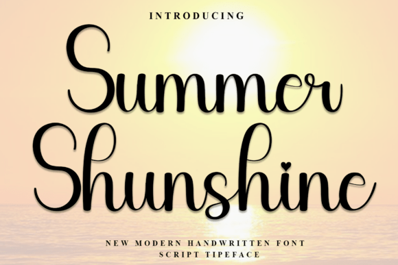 Transform Your Brand with Summer Shunshine Font