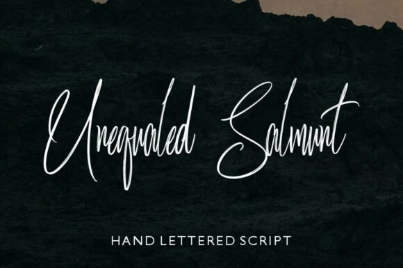 Transform Your Brand with Unequaled Salmunt Font