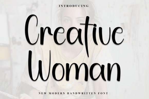 Unleash Creativity with the Charming Creative Woman Font
